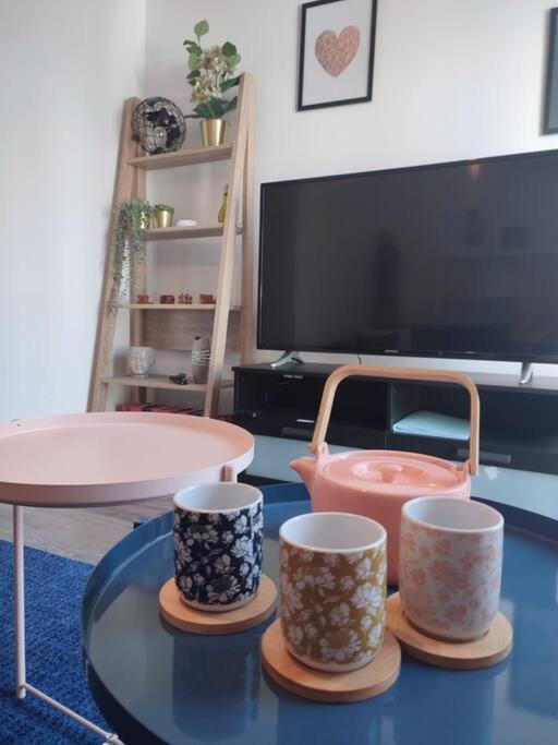 Apartamento Cocon avec jardin terrasse privé et parking Brest Exterior foto